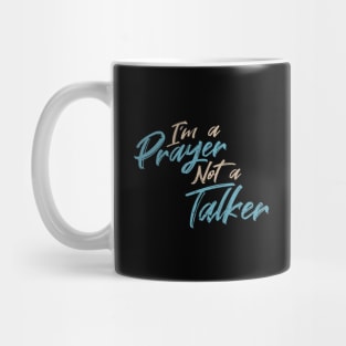 Christian Introvert Not A Talker Mug